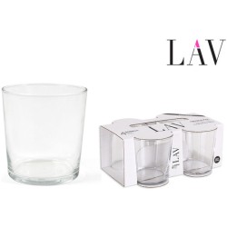 SET 4 VASOS PINTA 345CC...