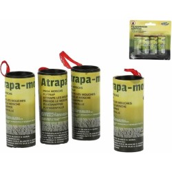 ATRAPAMOSCAS 4 PCS ADHESIVO...