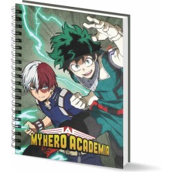 CUADERNO A5 BATTLE MY HERO...