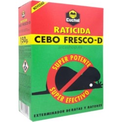 RATICIDA CUCHOL CEBO FRESCO...