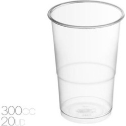 VASOS PLÁSTICO X 20UNI. 300...