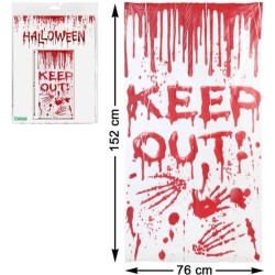 B. POSTER HALLOWEEN 76X152 CM