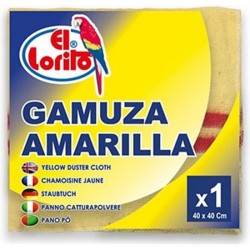 GAMUZA AMARILLA 40X40CM