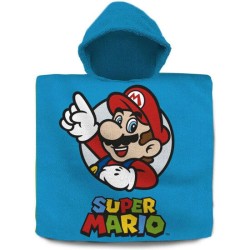 PONCHO TOALLA SUPER MARIO...