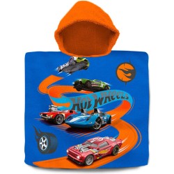 PONCHO TOALLA HOT WHEELS...