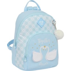 MINI MOCHILA GLOWLAB "CISNES"