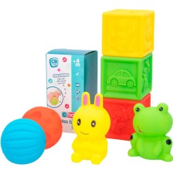 SET ANIMALES BAÑO SONIDO 8PZS