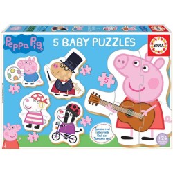 PEPPA PIG BABY PUZZLES 5 EN 1