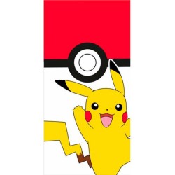 TOALLA PIKACHU POKEBALL...