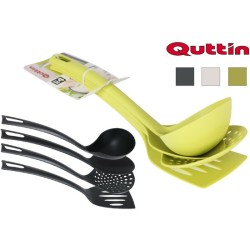 SET 4 UTENSILIOS NYLON...